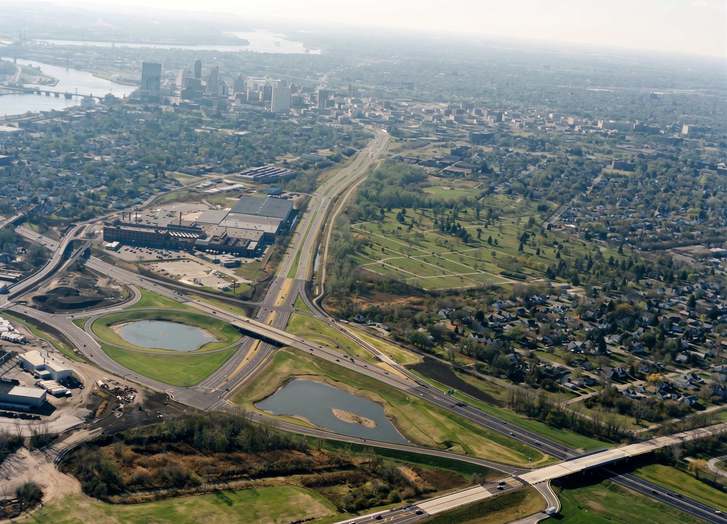 GREENBELT PARKWAY — NEW ROAD CONSTRUCTION PH I & II — E.S. Wagner project photo