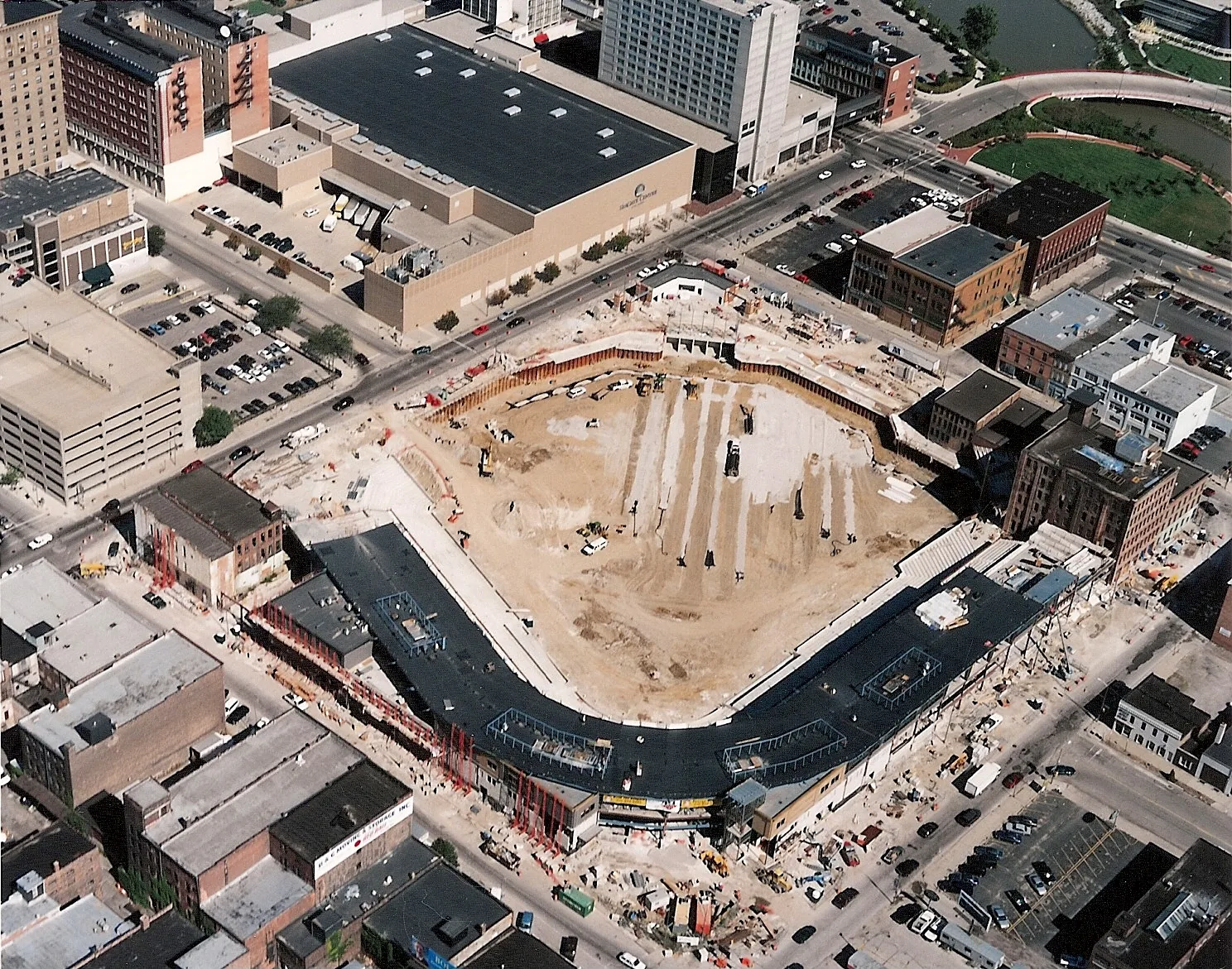 Toledo Mud Hens Stadium site development — E.S. Wagner project photo